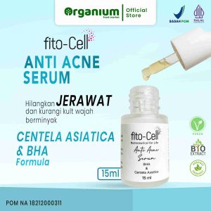 Anti Acne Serum FITO CELL Face Serum Anti Acne Serum kulit wajah atasi jerawat dan berminyak