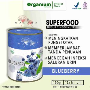 WAKABA Superfood Blueberry, Menurunkan Tekanan Darah dan Kolesterol Jahat
