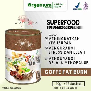 WAKABA Superfood Coffee Fat Burn, Mengurangi Gejala PMS, Kontrol Nafsu Makan dan Penurun Berat Badan