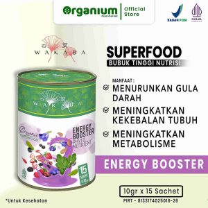 WAKABA Superfood Energy Booster , Tinggi kalsium vitamin E & D dan meningkatkan energi