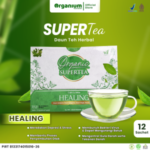 Supertea Healing WAKABA Teh Herbal Mengatasi depresi dan stres 12 sachet - 2g