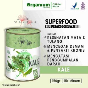 WAKABA Superfood Kale , Nutrisi lengkap Vitamin A, C, & K untuk Kesehatan Mata, Tulang dan Otak