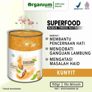 WAKABA Superfood Kunyit , Antioksidan alami dan meningkatkan kemampuan otak