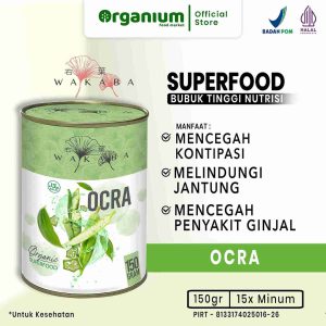 WAKABA Superfood Ocra , Menurunkan Kolesterol, mencegah penyakit ginjal & kontrol gula darah