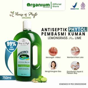 Antiseptic PHYTOL Cairan Antiseptik Cegah Infeksi Kuman Lemongrass + Lime - 750ml