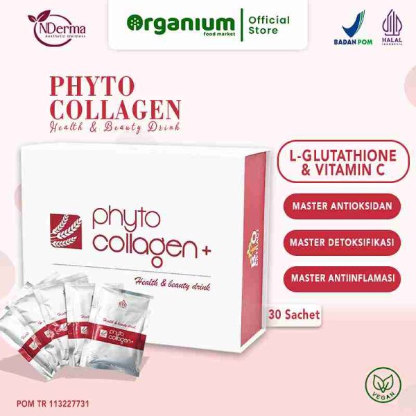 Phyto Collagen Powder NDERMA Minuman Kolagen Atasi Diabetes, Kanker, Penuaan, dan Kolesterol Tinggi