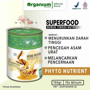 WAKABA Superfood Herb Phyto Nutrient, Menurunkan Tekanan Darah, Menjaga Imun Tubuh dan Pencernaan
