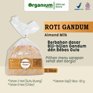 ROTI GANDUM ALMOND MILK