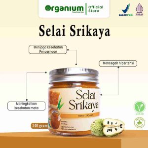 Srikaya Jam ORGANIUM Selai Srikaya, Selai Roti Srikaya