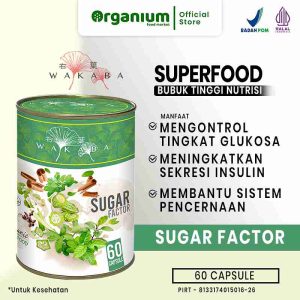 WAKABA Superfood Sugar Factor, Membantu peningkatan sekresi insulin dan kontrol tingkat glukosa
