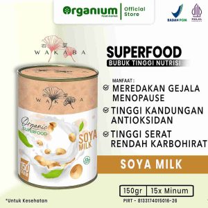 WAKABA Superfood Soya Milk , Makanan Tinggi Nutrisi Kaya Antioksidan, Vitamin dan Mineral