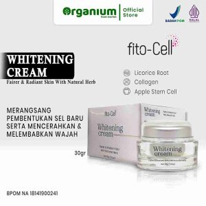 Whitening Cream FITO CELL Krim Pemutih Wajah atasi sel kulit mati untuk wajah lebih cerah