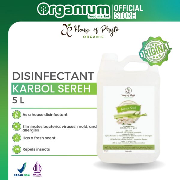 Karbol Sereh PHYTO ORGANIC - 5 Liter - Image 3