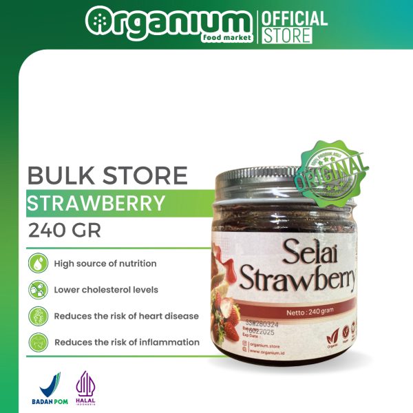 Strawberry Jam ORGANIUM Selai Strawberry - Image 2