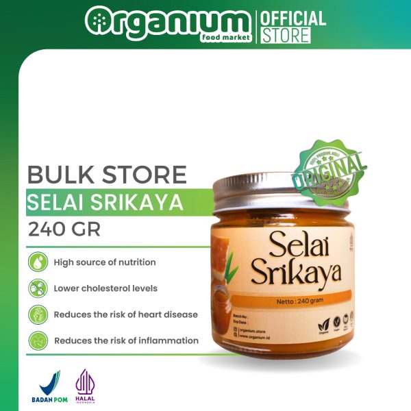 Srikaya Jam ORGANIUM Selai Srikaya, Selai Roti Srikaya - Image 2