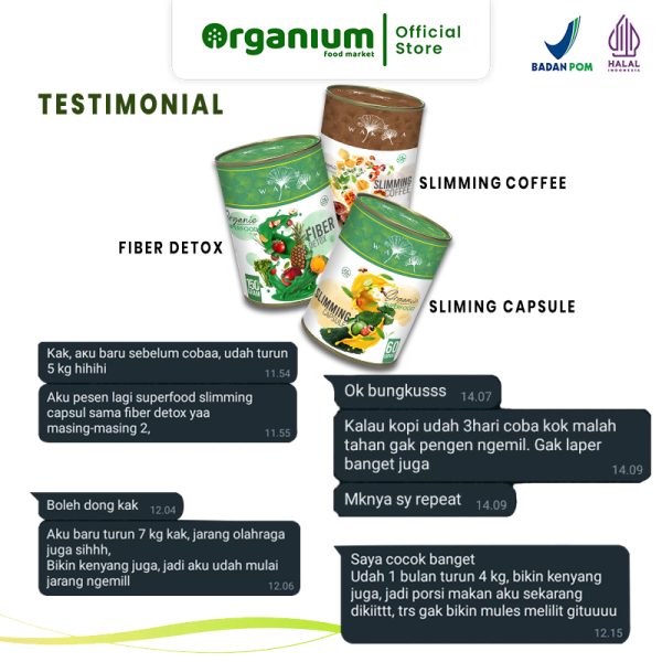 WAKABA Superfood Slimming , Suplemen Diet Penurun Berat Badan , Kontrol Nafsu Makan - Image 4