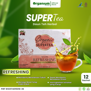 Supertea Refreshing WAKABA Herbal Teh untuk relaksasi dan atasi stres 12s - 2g