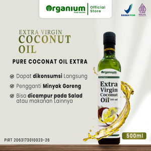 Virgin Coconut Oil ORGANIUM 100% Minyak kelapa Murni