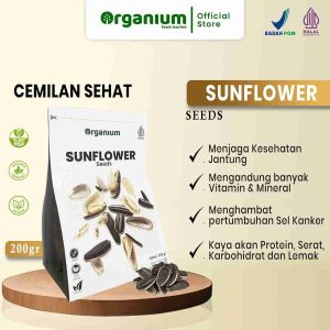 Organium Sunflower Seeds , Snack Kuaci Biji Bunga Matahari