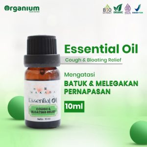 Essential Oil Health Support Aromatherapy WAKABA Minyak Esensial Cought & Bloathing Relief - 10ML