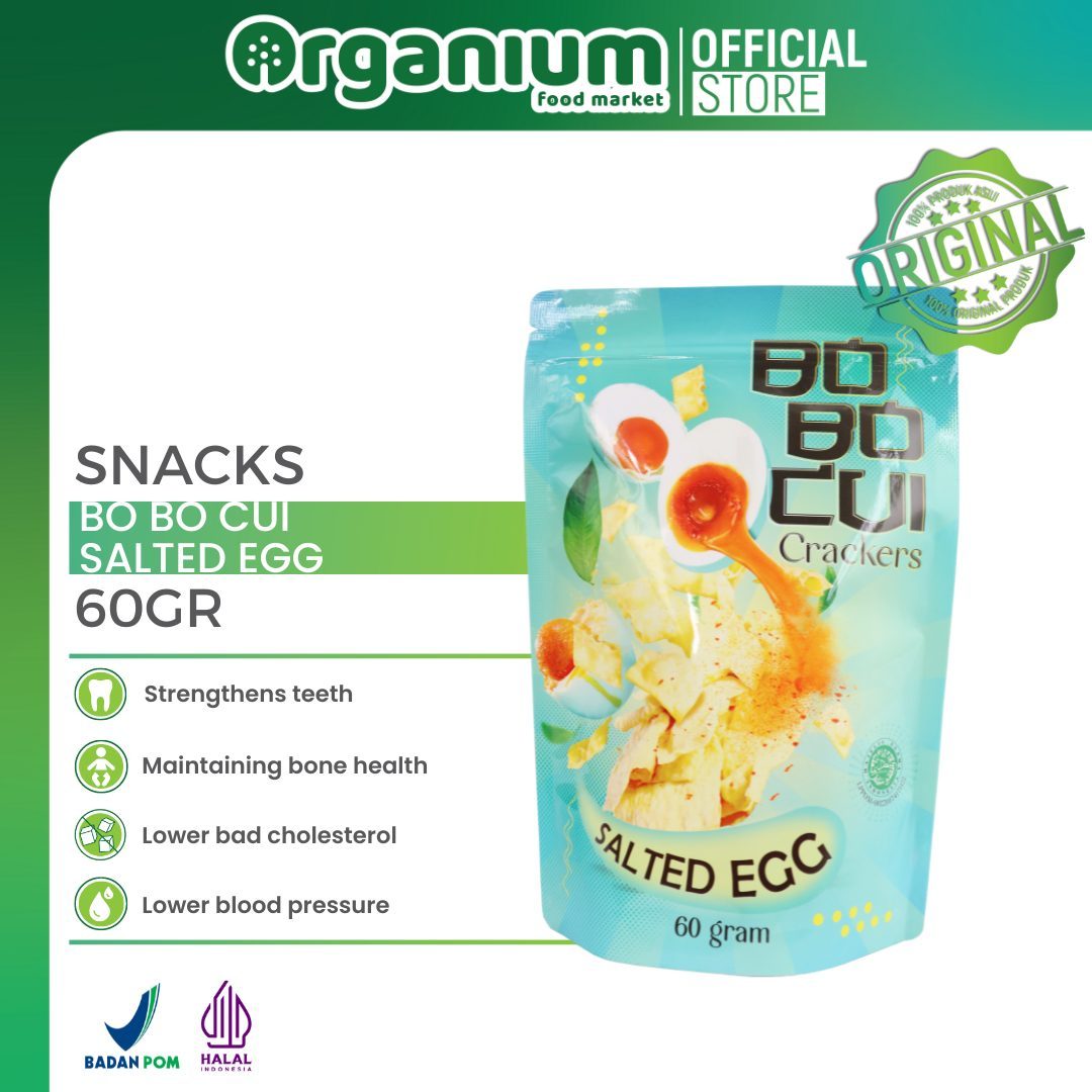 Bo Bo Cui salted egg 60gr