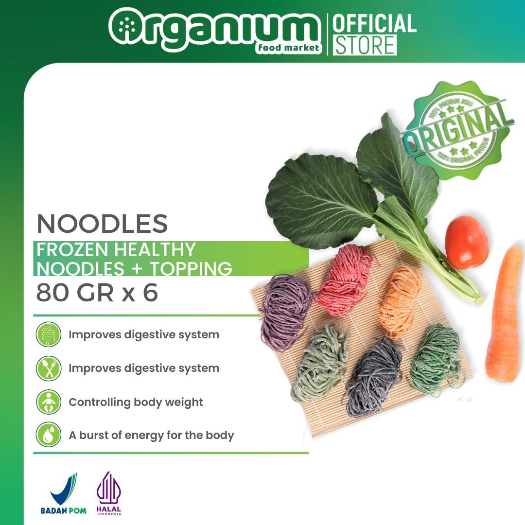 Frozen Healthy Noodles + Topping