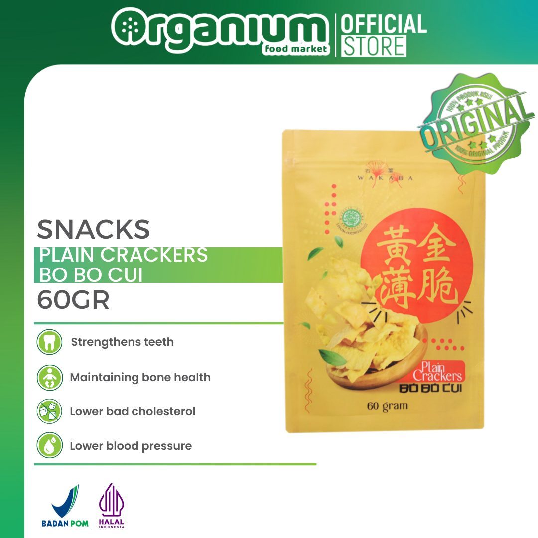 Plain Crackers Bo Bo Cui 60gr