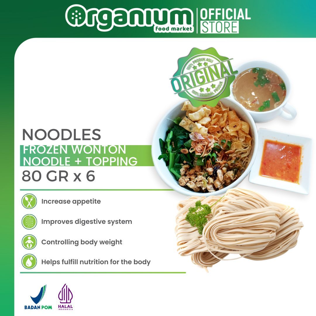 fROZEN WONTON NOODLE + TOPPING